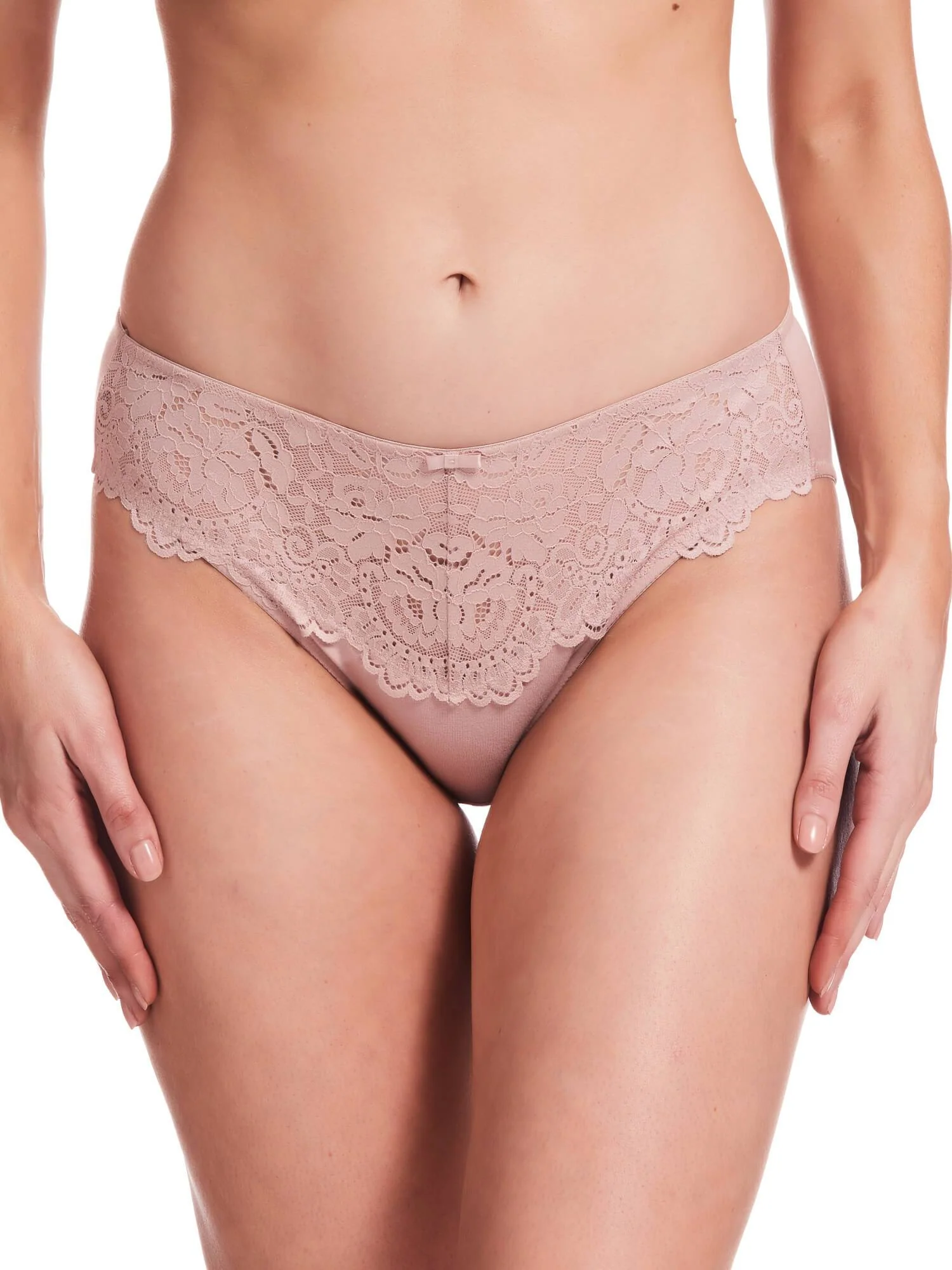 2 Pack Daily Essentials Stretch Lace & Cotton Hi-Cut (219) - Image 4