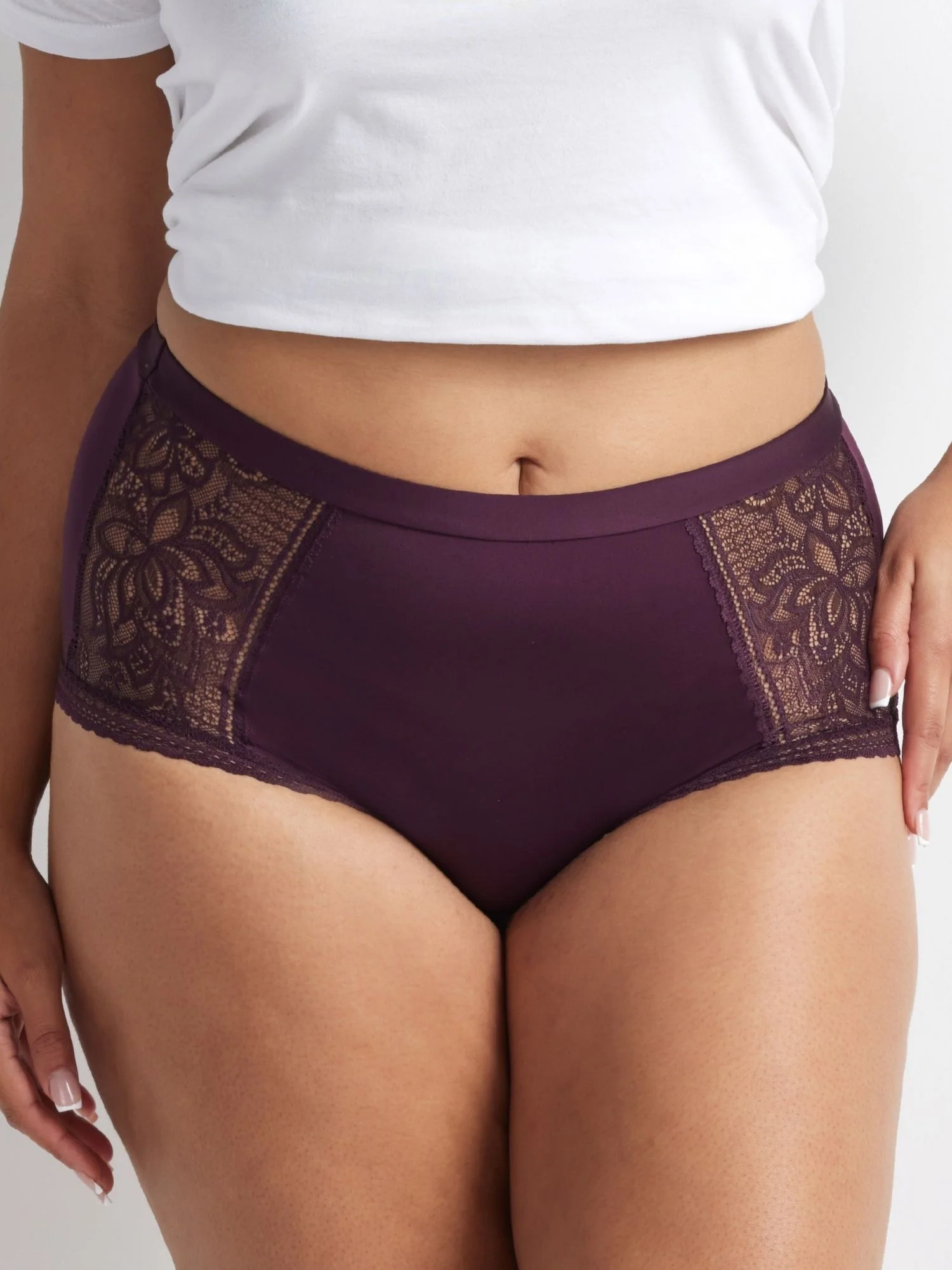 Elevated Lace & Micro Full Brief - Image 3