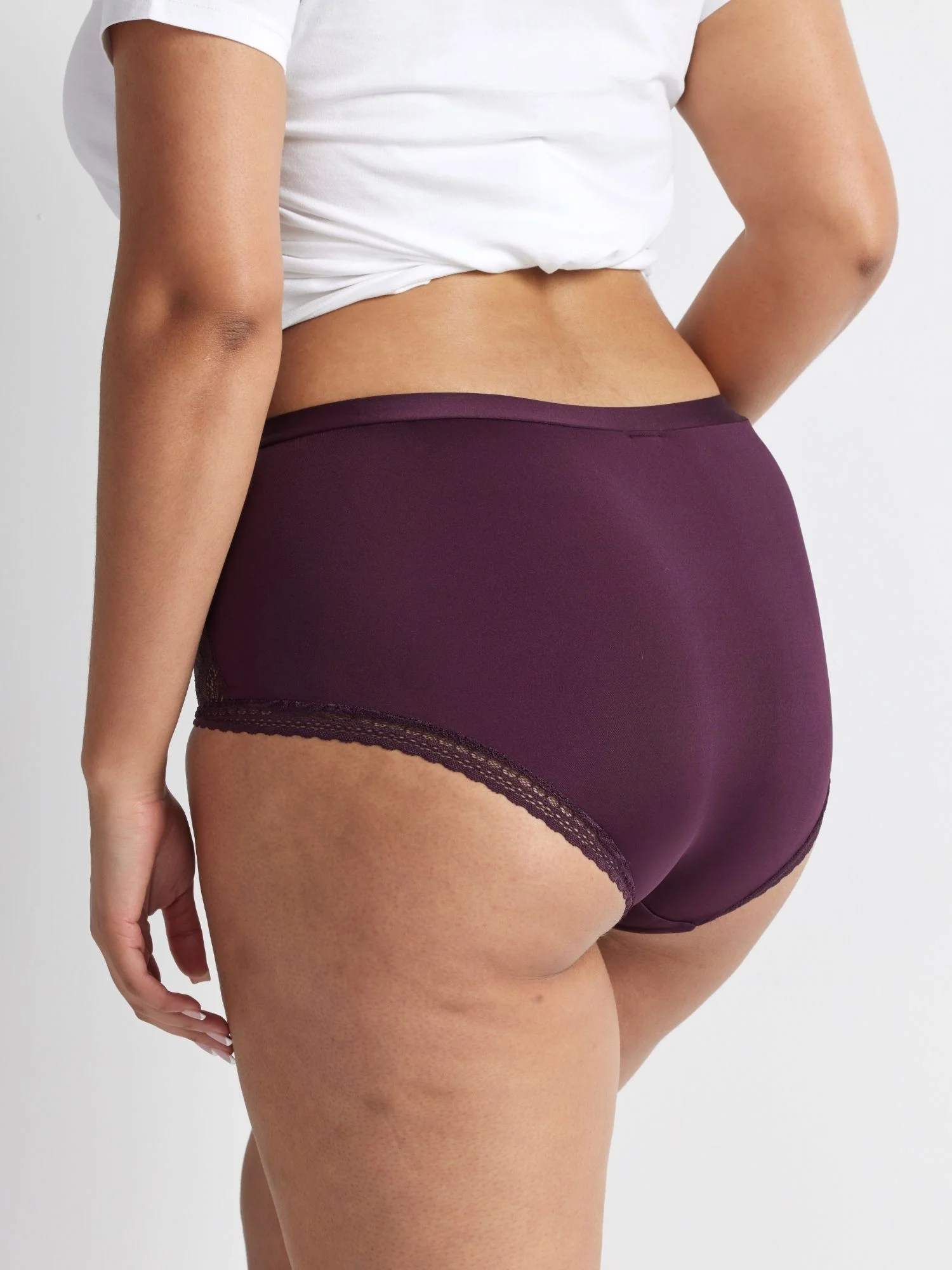 Elevated Lace & Micro Full Brief - Image 4