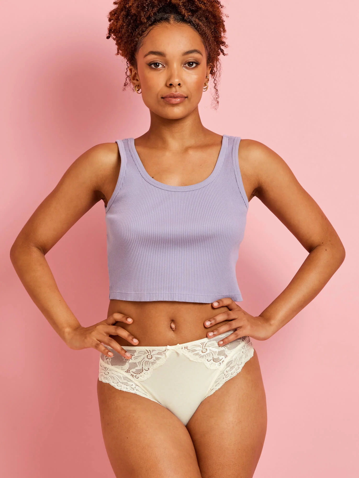 Daily Essentials Classic Lace Hi Cut (218) - Image 8