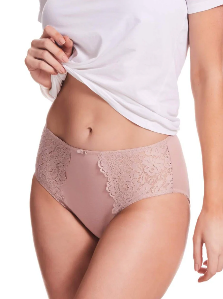 Daily Essentials Stretch Lace & Cotton Full Brief (219) - Image 5
