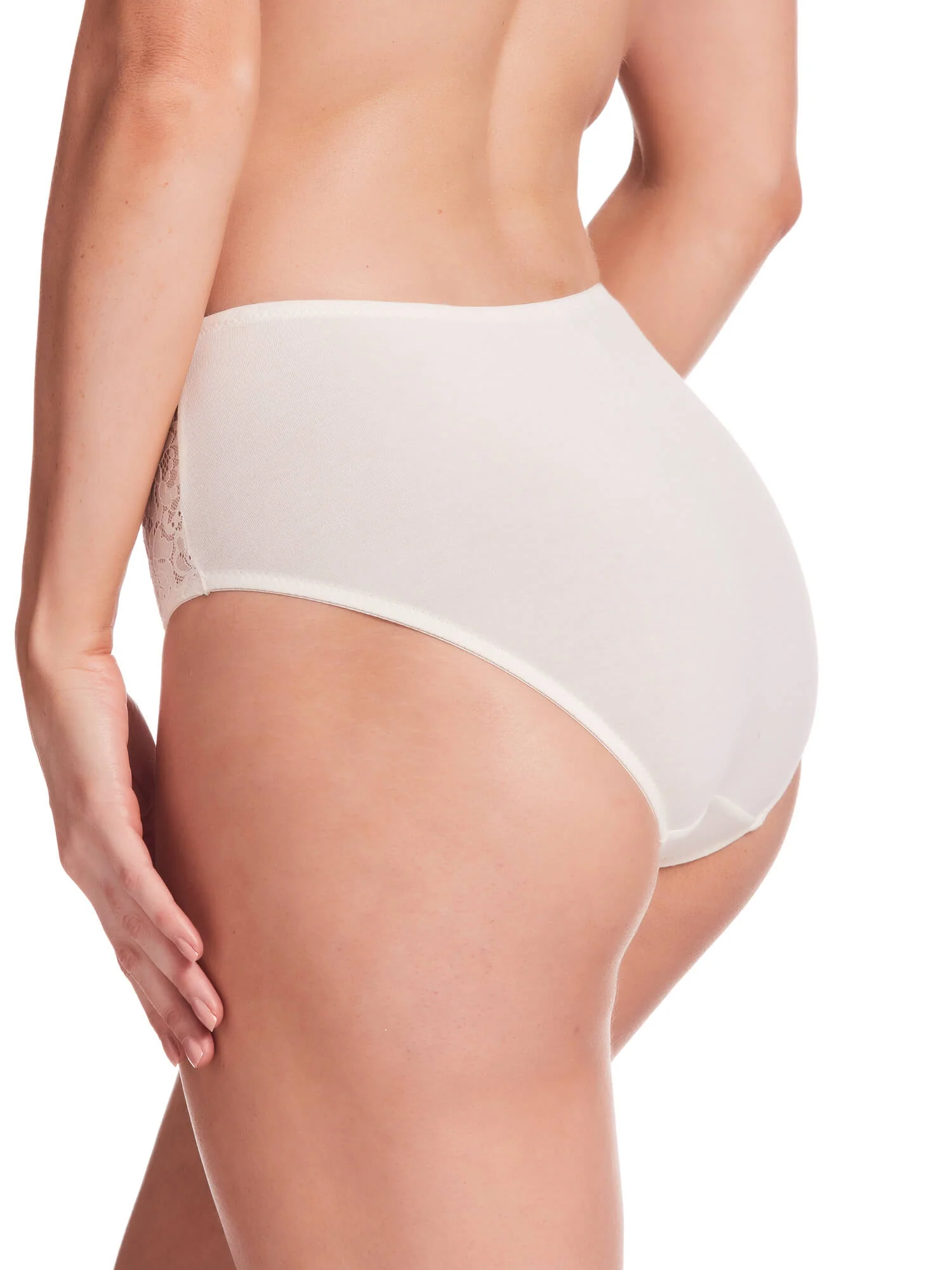 Daily Essentials Stretch Lace & Cotton Full Brief (219) - Image 11