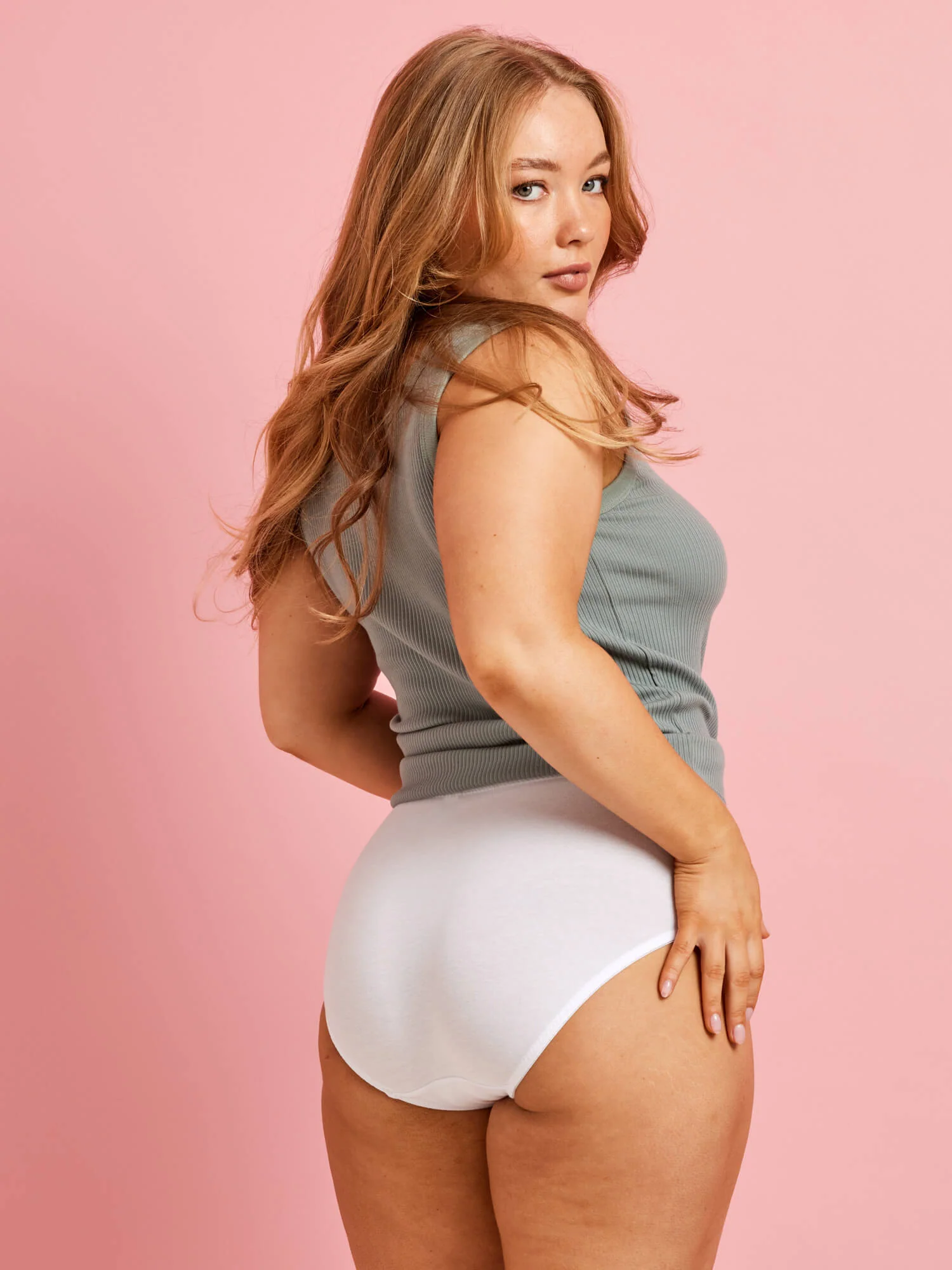 Daily Essentials Stretch Lace & Cotton Full Brief (219) - Image 8