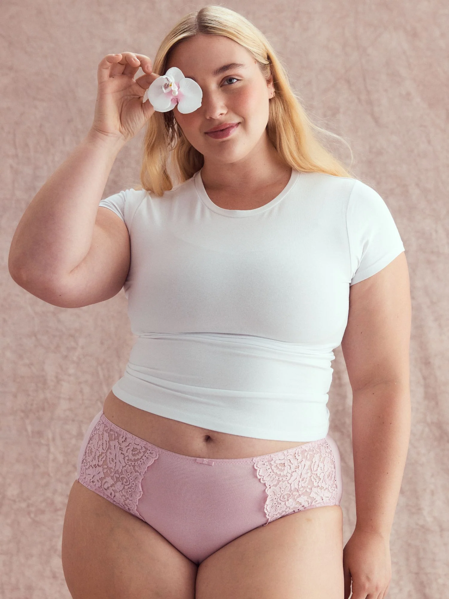 Daily Essentials Stretch Lace & Cotton Full Brief (219) - Image 2