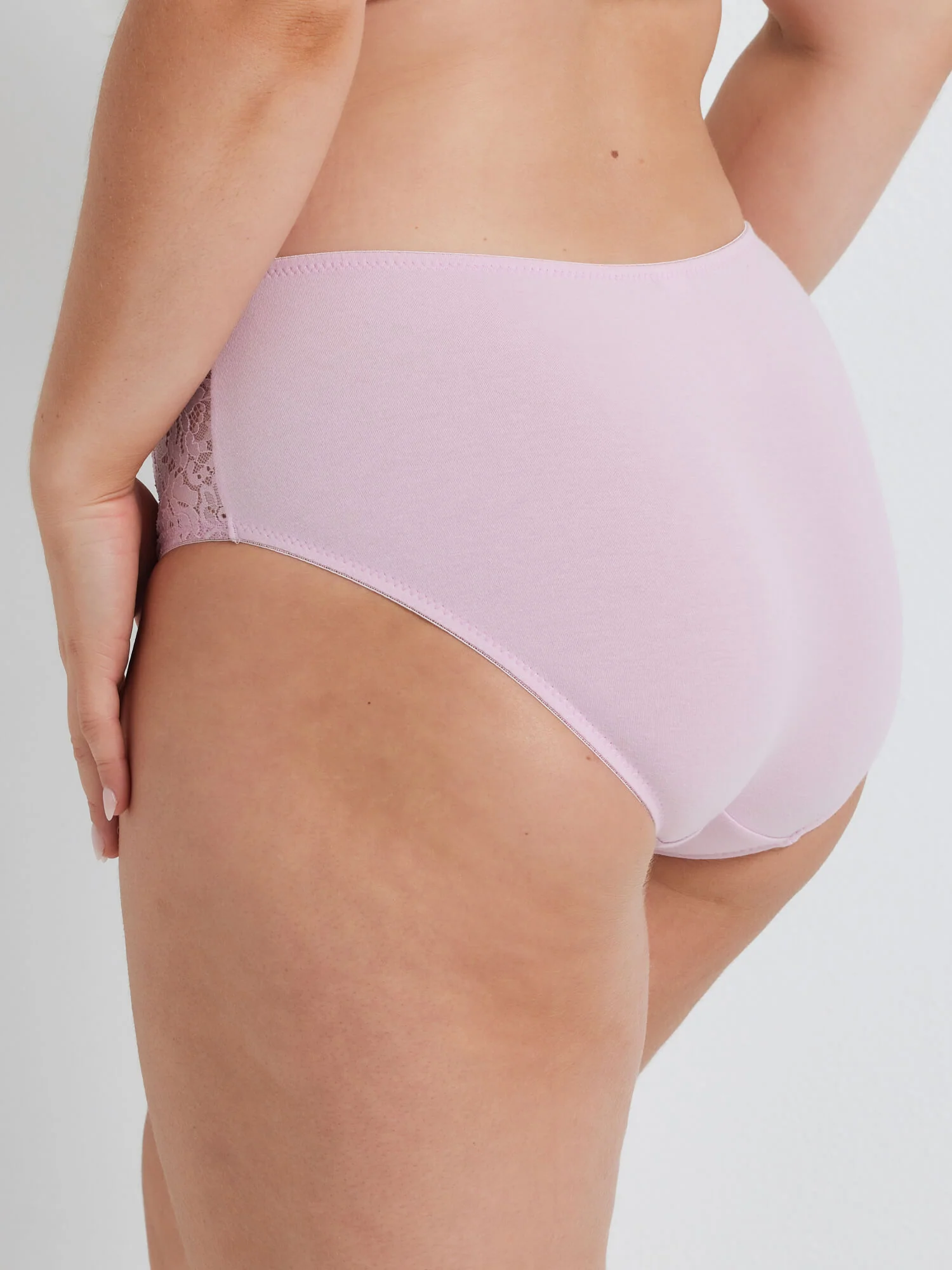Daily Essentials Stretch Lace & Cotton Full Brief (219) - Image 6